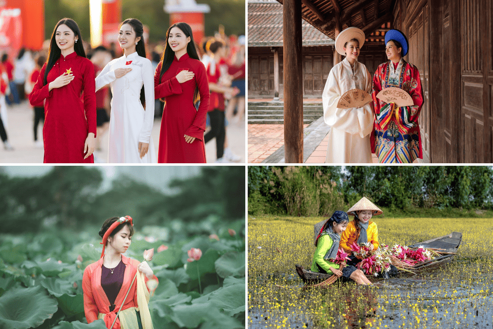 Vietnamese people have developed a variety of garments that reflect regional distinctions, gender roles, social classes, and ceremonial purposes (Source: Pexels)